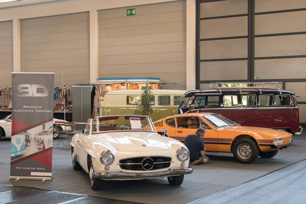 Mercedes-Benz 190 SL - angeboten von BD Classic Cars - Motorworld Classics Bodensee 2018