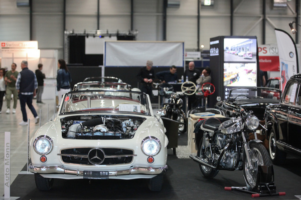 Mercedes-Benz 190 SL oder Norton Motorrad? - Swiss Classic World Luzern 2019