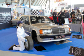 Mercedes-Benz 190E 2.3-16 (1984) -das originale Fahrzeug von Niki Lauda beim Eröffnungsrennen auf dem Nürburgring am 12.5.1984 - Retro Classics Stuttgart 2017