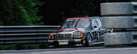 Bild Mercedes Benz 190E 2.5-16 Evo 2 (1992) - Klaus Ludwig auf der Avus
