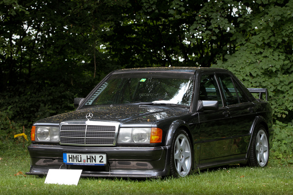 Mercedes-Benz 190E 2.5-16 Evo im Feld der AMG-Klasse - Concours d'Elégance Suisse Coppet 2017