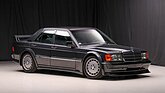 Image: Mercedes-Benz 190E 2.5-16 Evolution I (1989) — Lot 278 at the Broad Arrow "The Quail" auction in 2026