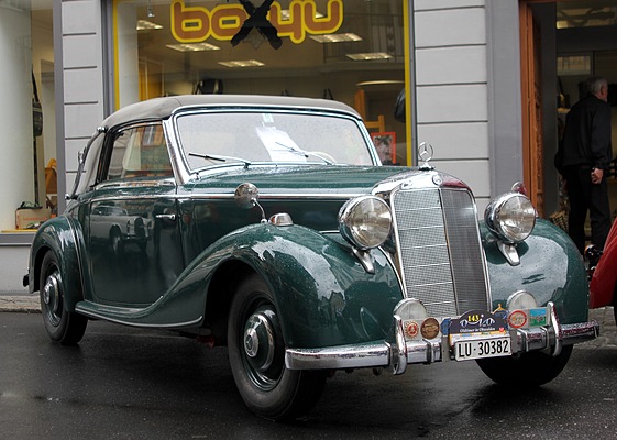 Mercedes Benz 190S Cabriolet (1950) - Oldtimer in Obwalden OiO 2011