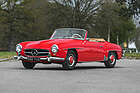 Bild: Mercedes-Benz 190SL Roadster (1960) - als Lot 708 an der Silverstone Auctions Classic Cars May Versteigerung 2021