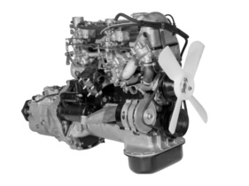 Mercedes-Benz 200 (1965) – der überarbeitete M 121 mit fünf Hauptlagern und zwei Vergasern