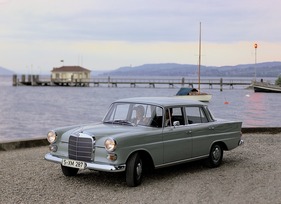 Mercedes-Benz 200 (1965) - wurde gerne in Grau bestellt