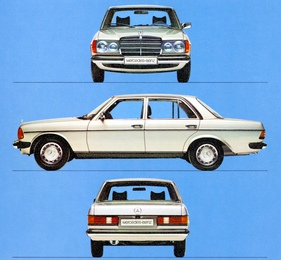 Mercedes Benz 200 (1976) - Limousine der Baureihe W 123