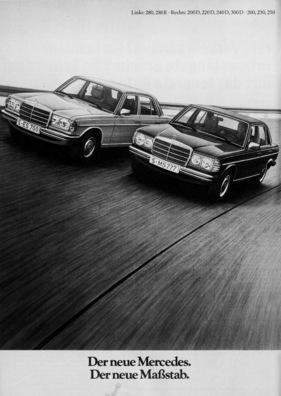 Mercedes Benz 200 (1976) - Werbung von damals