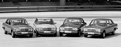 Mercedes Benz 200 (1976) - die Vierzylindermodelle im Bauprogramm W 123