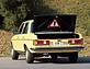 Mercedes Benz 200 (1976) - schon vom Vorgänger bekannt, die geriffelten Rückleuchten (© Daimler AG, 1976) Mercedes Benz 200 (1976) - schon vom Vorgänger bekannt, die geriffelten Rückleuchten (© Daimler AG, 1976)
