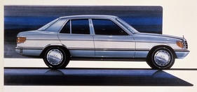 Mercedes-Benz 200 (1984) - Designentwicklung des W124