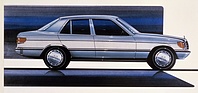 Mercedes-Benz 200 (1984) - Designentwicklung des W124 (1984)