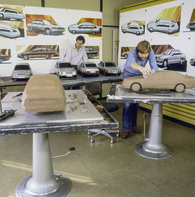 Mercedes-Benz 200 (1984) - Entwicklung der Form der Baureihe 124