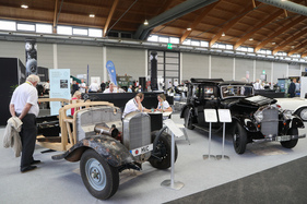 Mercedes-Benz 200 Cabriolet (1934) - im Neuaufbau, immer interessant für die Besucher - Klassikwelt Bodensee 2023