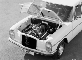 Mercedes-Benz 200 D (1968) – Diesel-Vierzylinder mit 55 PS