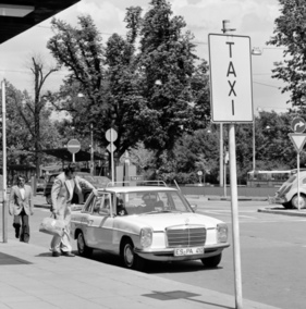 Mercedes-Benz 200 D (1973) - as a cab (1973)
