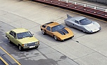 Mercedes Benz 200 D (1978) - zusammen mit C 111/III und C111/II D - alle mit Dieselmotoren