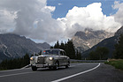 Mercedes-Benz 219 Ponton (1956) - an der Saalbach Classic 2013