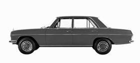Mercedes Benz 220 (1968) - Limousine der Baureihe 115
