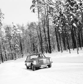 Mercedes Benz 220 (1969) - im Schnee