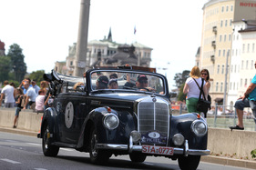 Mercedes-Benz 220 B Cabrio (1952) - am Gaisbergrennen 2012 - Sportwagenklasse (1952)