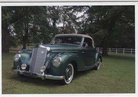 Mercedes-Benz 220 Cabriolet A (1952) - angeboten als Lot 122 an der Bonhams Mercedes-Benz-Versteigerung in Stuttgart 2015 (1952)