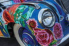 Mercedes Benz 220 Cabriolet A (1952) - bunte Motive mit Blumen - versteigert als Lot 109 an der RM Auction Arizona 2014