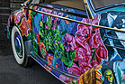 Mercedes Benz 220 Cabriolet A (1952) - leuchtende Farben auf dem Blech des Oldtimers - versteigert als Lot 109 an der RM Auction Arizona 2014