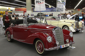 Mercedes-Benz 220 Cabriolet A (1954) - Baureihe W 187 - beim Mercedes-Veteranen-Club (Retro Classics Bavaria 2017 in Nürnberg)