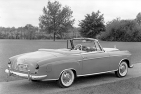 Mercedes Benz 220 Cabriolet A (1956) - sportlich und trotzdem luxuriös