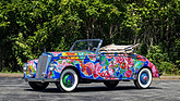 Bild: Mercedes-Benz 220 Cabriolet A “Butterflies & Roses” (1952) - als Lot 128 an der Broad-Arrow-Versteigerung am Monterey Jet Center 2024