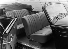 Mercedes Benz 220 Cabriolet B (1952) - Interieur der Baureihe W 187 (1952)