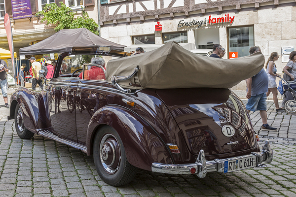 Mercedes-Benz 220 Cabriolet B (1952) – Tübingen Classic Oldtimerfestival 2024