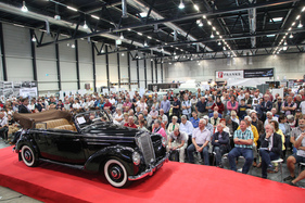 Mercedes-Benz 220 Cabriolet B (1952) - als Lot 08 anlässlich der Versteigerung der Oldtimer Galerie an der Swiss Classic World Luzern am 28. Mai 2022
