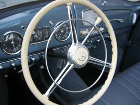 Mercedes Benz 220 Cabriolet Wendler (1952) - gepflegtes Interieur