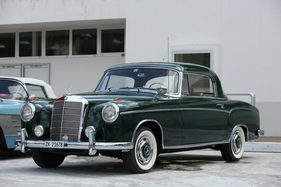 Mercedes-Benz 220 Coupé - einmal in Grün - Dolder Classics Mai 2016 (1962)