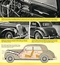 Mercedes Benz 220 Limousine (1953) - Prospekt für Fahrzeuge 1951 bis 1954