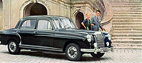 Mercedes-Benz 220 S (1956) - mit vorderer Stossstange der ersten Ausführung