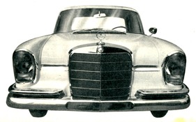 Mercedes-Benz 220 S (1959) - Limousine von vorne