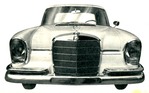 Mercedes-Benz 220 S (1959) - Limousine von vorne