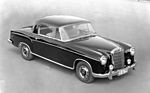 Mercedes Benz 220 S Cabriolet (1956) - auch das Coupé-Dach steht dem Ponton-Mercedes gut
