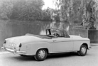 Mercedes Benz 220 S Cabriolet (1958) - die Kennzeichenleuchten weisen auf die zweite Ausführung hin