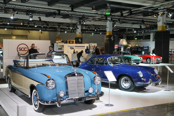 Mercedes-Benz 220 S Cabriolet A (1958) - bei Swiss Classic Car - Auto Zürich 2022
