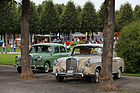 Mercedes-Benz 220 S Coupé (1957) - zusammen mit 180 D von 1956 - Classic-Gala Schwetzingen 2020