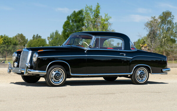 Bild: Mercedes-Benz 220 S Coupé (1958) wird als Lot 045 versteigert an der Gooding "Geared Online May" Auktion vom 3. bis 7. Mai 2021