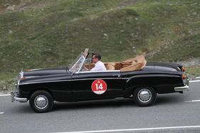 Mercedes-Benz 220 S Roadster (1958) - Flüelapass - Passione Caracciola 2017