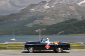 Mercedes-Benz 220 S Roadster (1958) - nach dem Maloyapass - Passione Caracciola 2017
