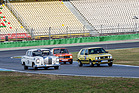 Mercedes-Benz 220 S - wer beschleunigt hier wen aus - beim akademisches Fahrtraining auf dem Hockenheimring 2012