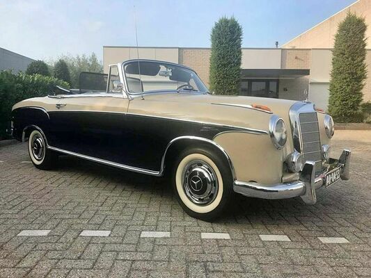 Bild: Mercedes-Benz 220 SE Cabriolet (1958) - angeboten in der Catawiki-Versteigerung "Exklusive Oldtimer" im November 2021