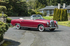 Mercedes-Benz 220 SE Cabriolet (1959) - offered as lot 113 at the Bonhams Quail auction on August 19, 2022